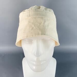 JACQUEMUS Beige Cotton Canvas Bucket Hat